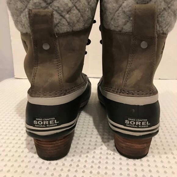 SOREL WOMENS SLIMPACK II LACED BOOTS SIZE 10 - Picture 2 of 9